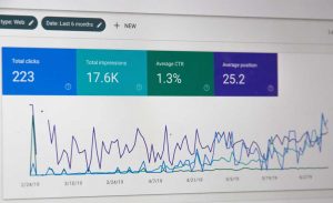 tela do google search console