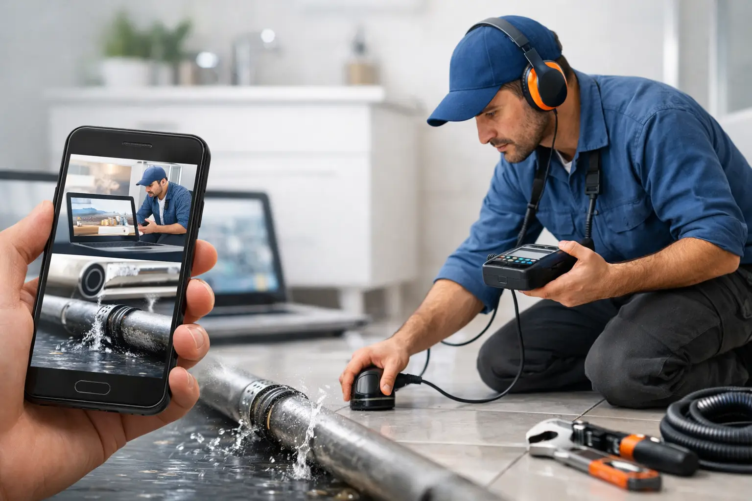 HOME 11 Anúncios online para caça vazamentos que vendem