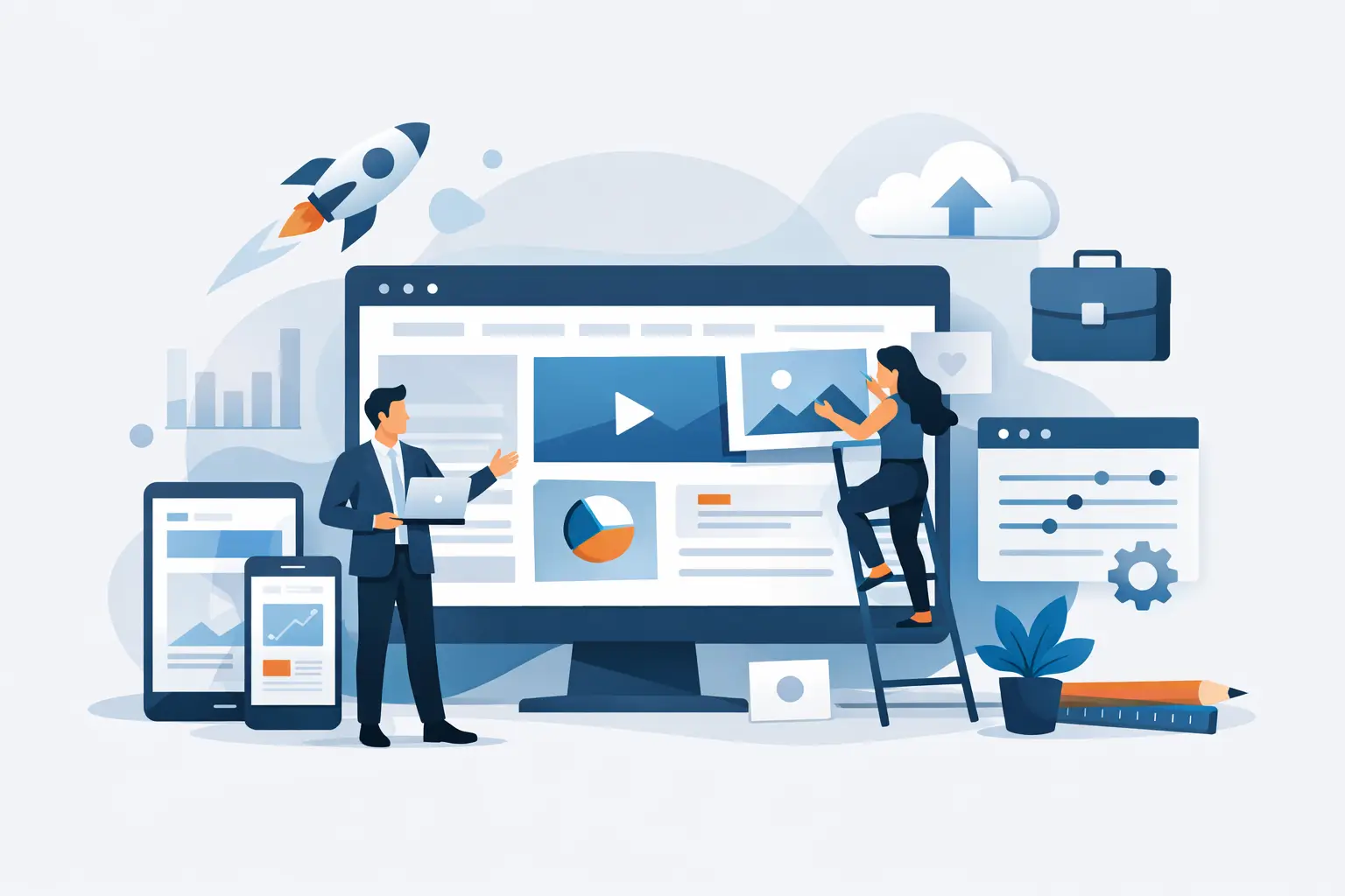 Criação de sites profissionais para empresas