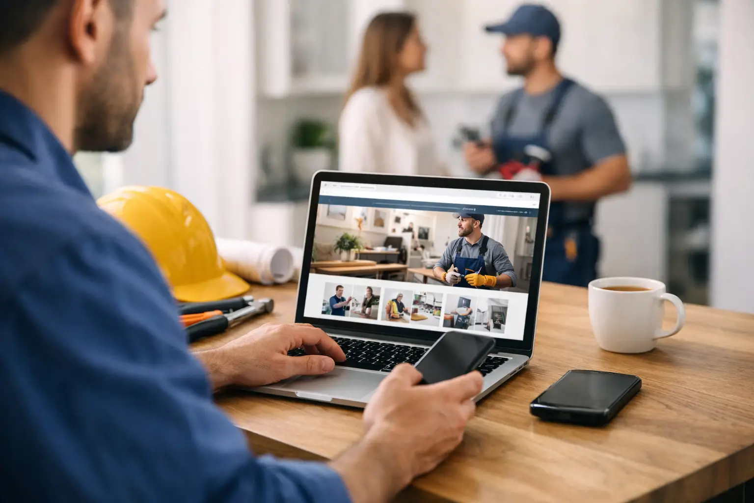 HOME 11 Site profissional para prestadores de serviço