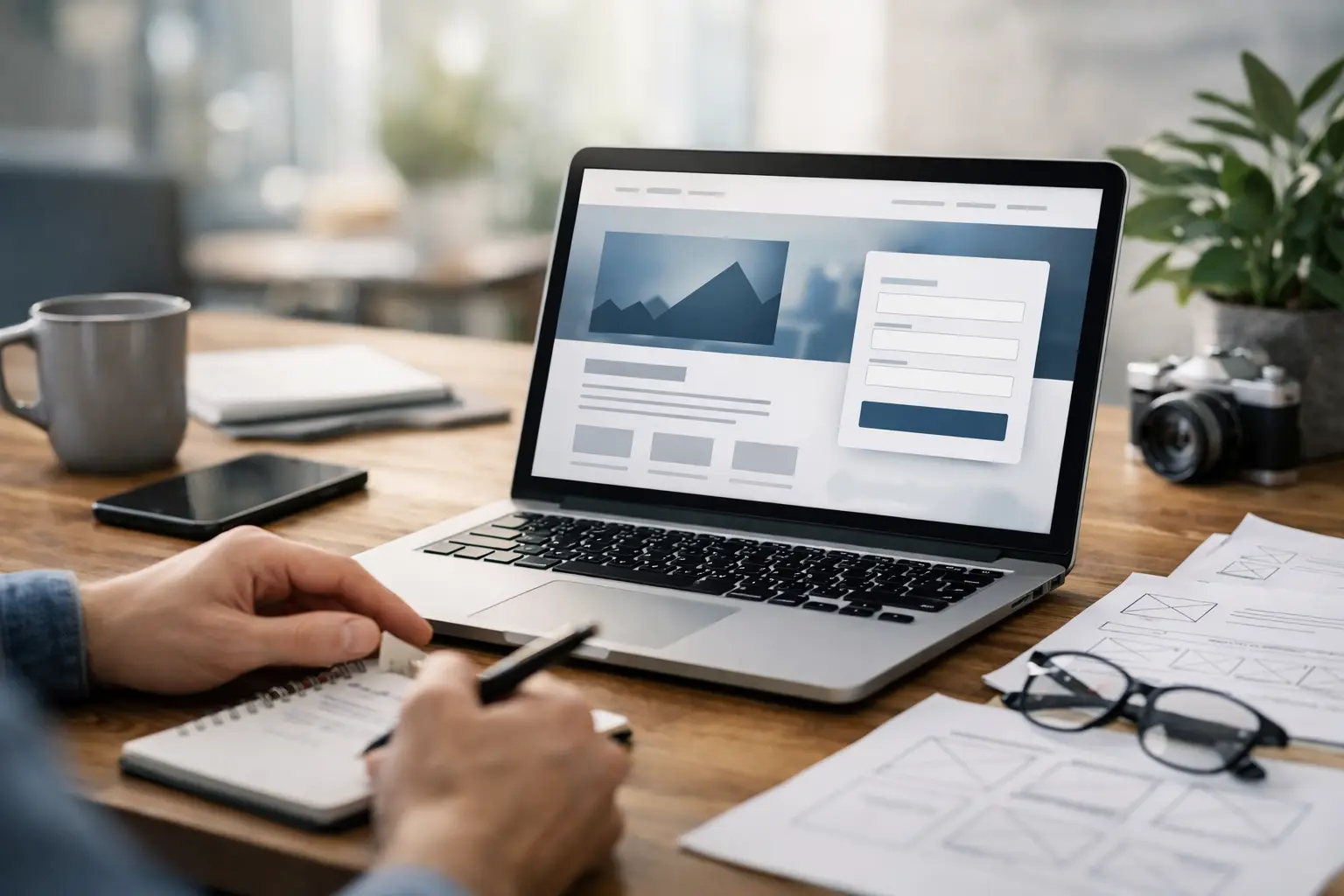 Como montar landing page que gera contatos