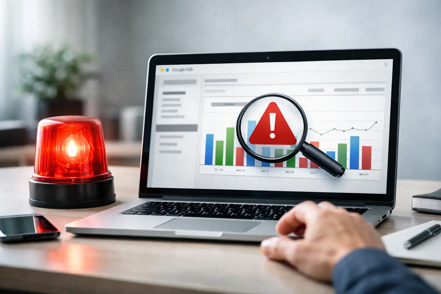 Como funciona anúncio emergencial no Google Ads