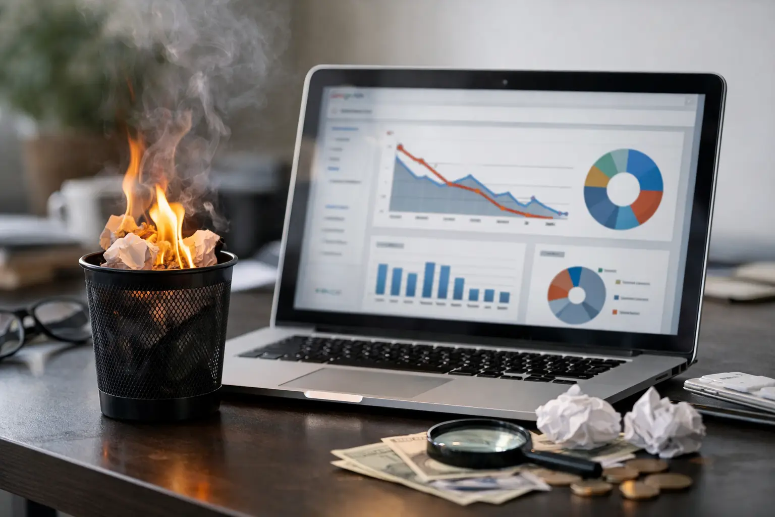 HOME 11 Principais erros em Google Ads que queimam verba