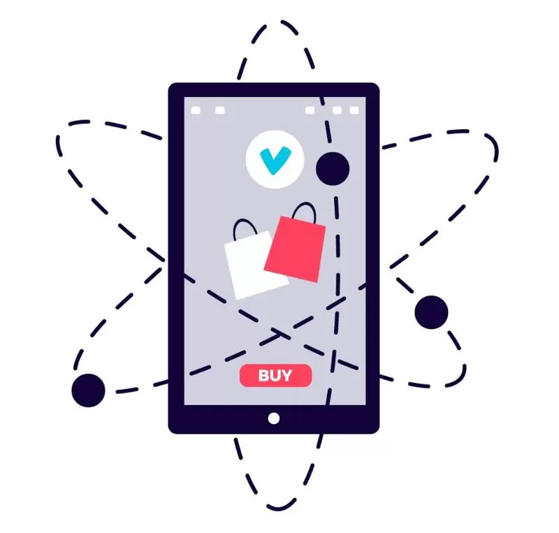 Receber mais ligações de clientes 1 ilustracao de celular ecommerce