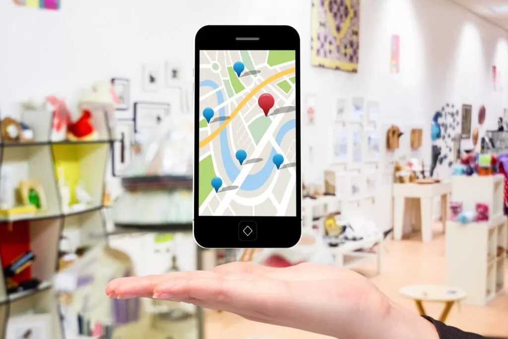 celular com google maps